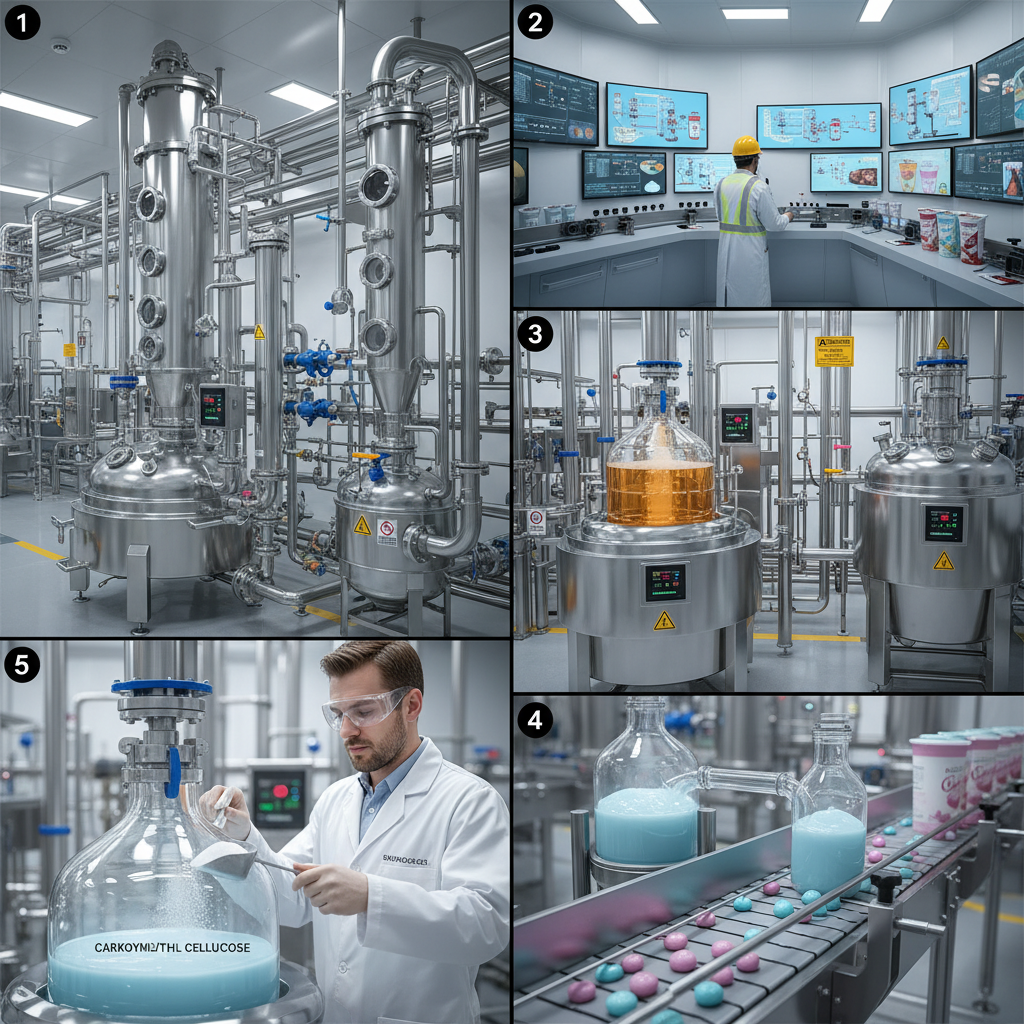Benefits and Applications of carboxymethyl cellulose in food