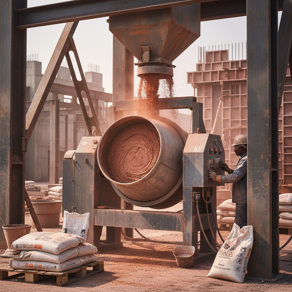 High Performance Iron Oxide Powder for Concrete Applications