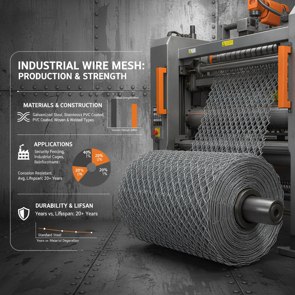 Industrial Large Wire Mesh Guide for Engineering and Safety