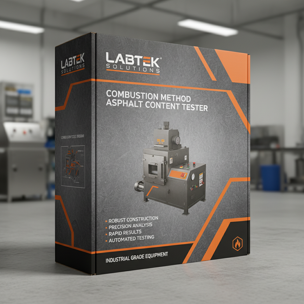 Combustion Method Asphalt Content Tester