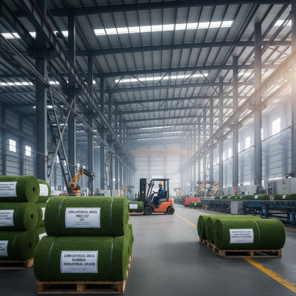 25mm artificial grass price