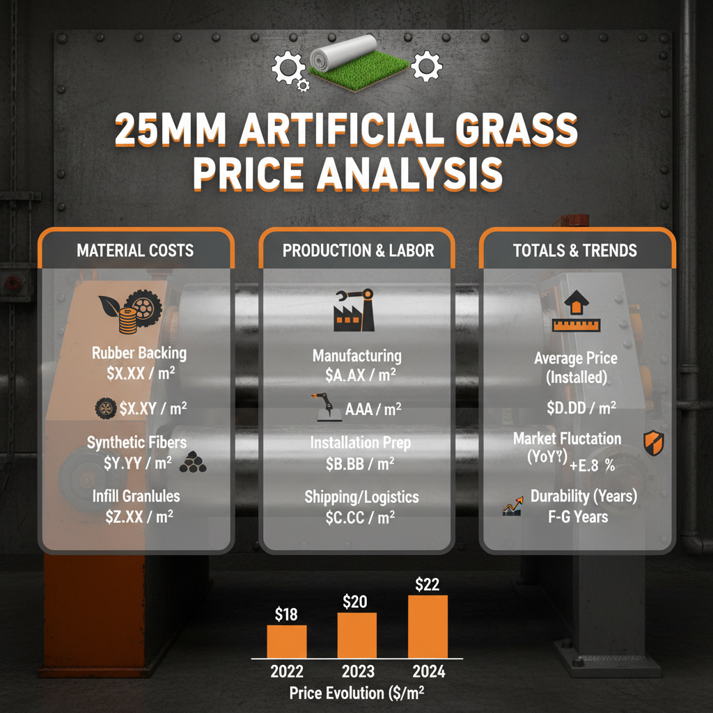 25mm artificial grass price
