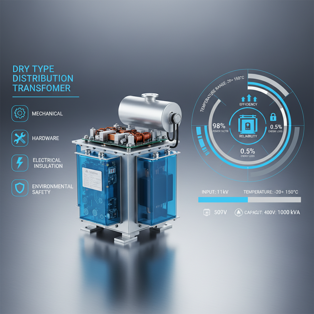 dry type distribution transformer