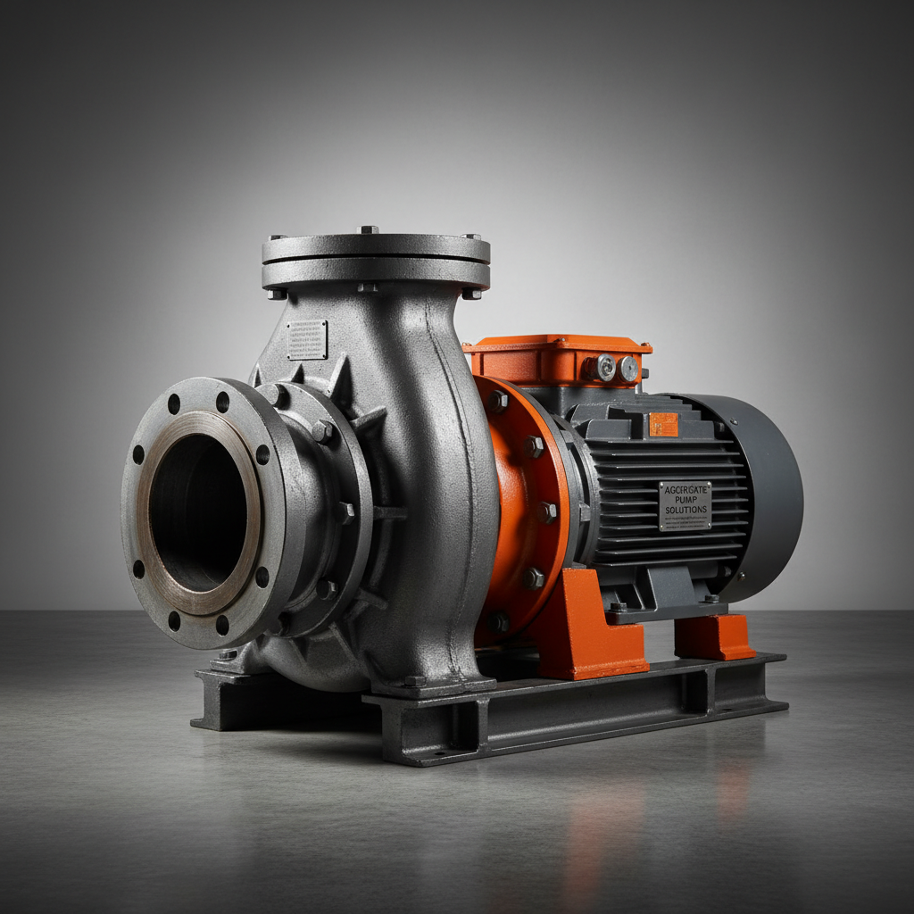 sand and gravel pump