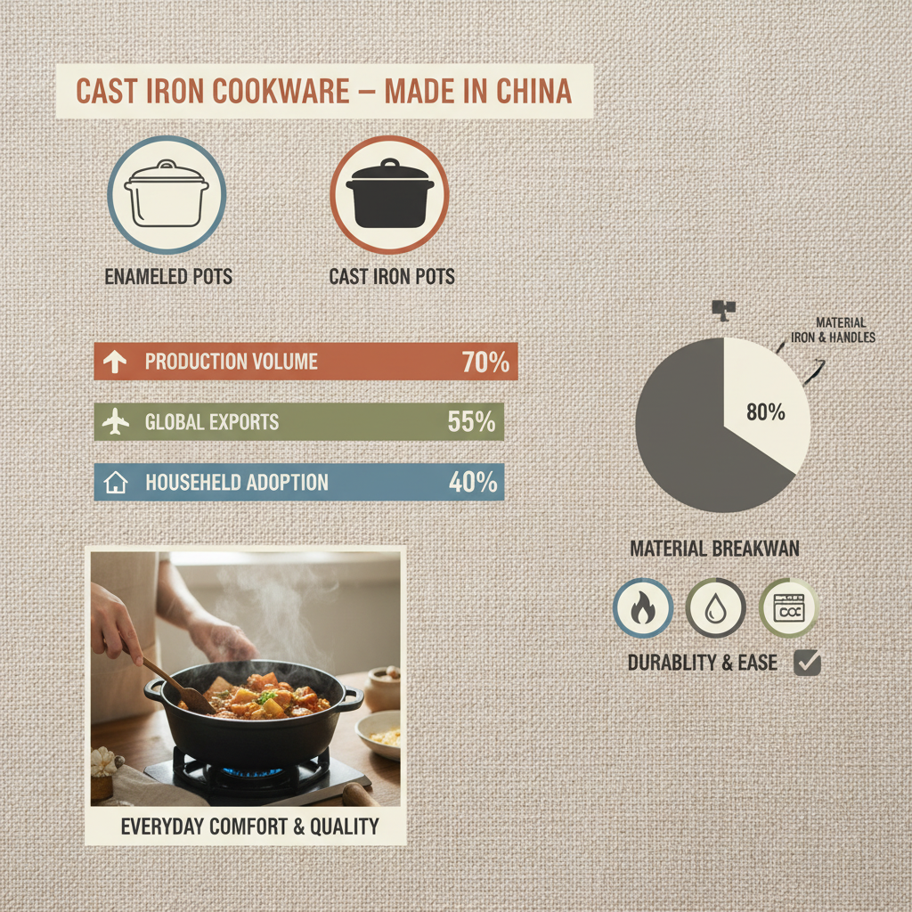 cast iron cookware made in china