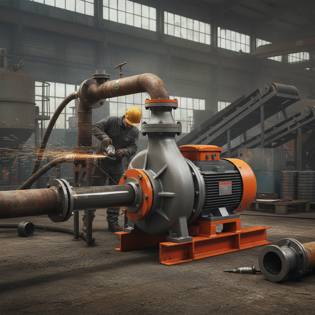cantilever slurry pump