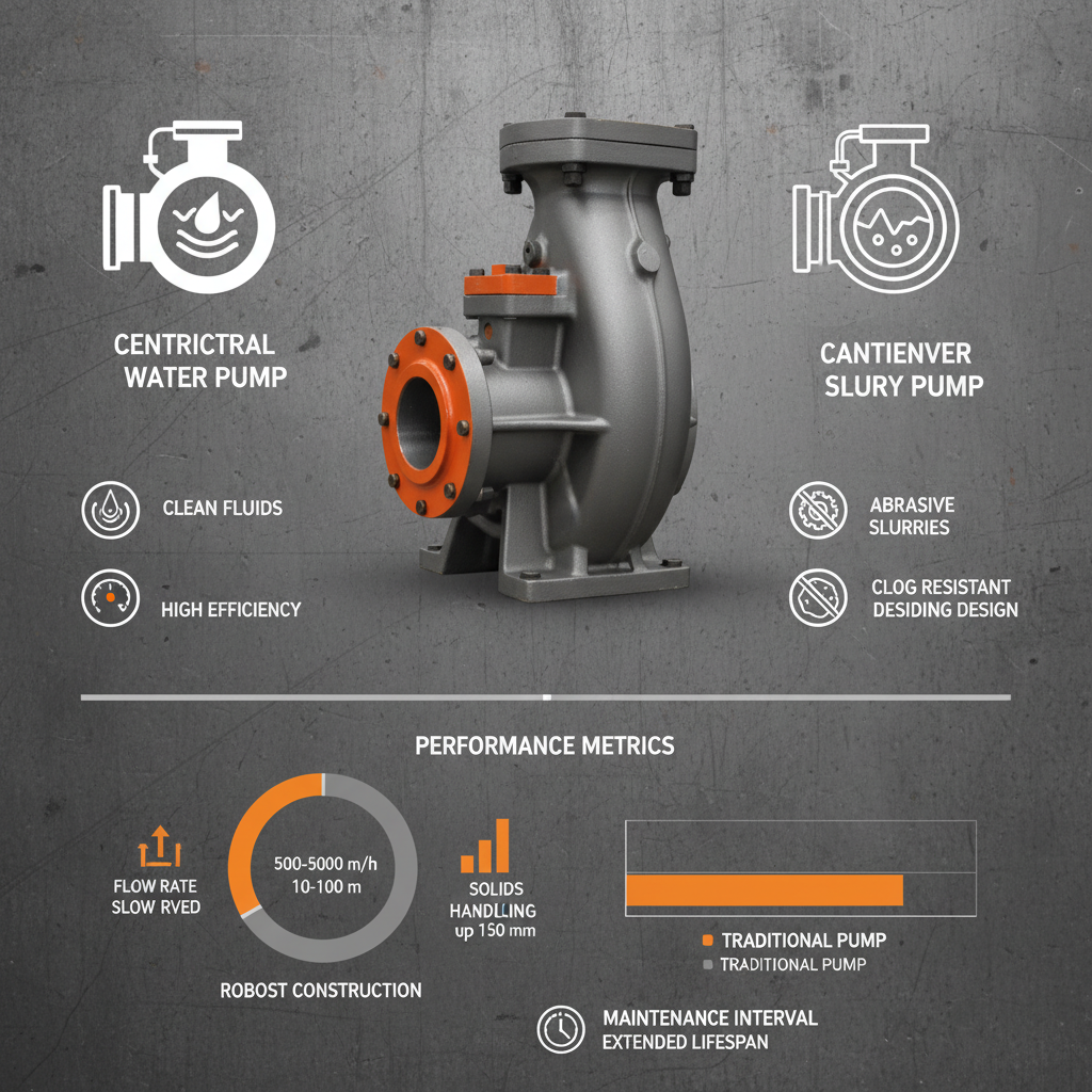 cantilever slurry pump