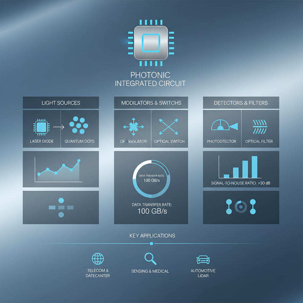 photonic integrated circuit components