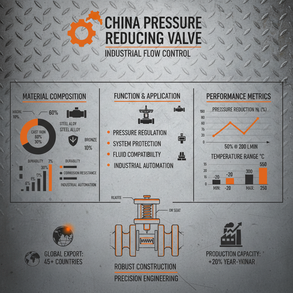 China pressure reducing valve