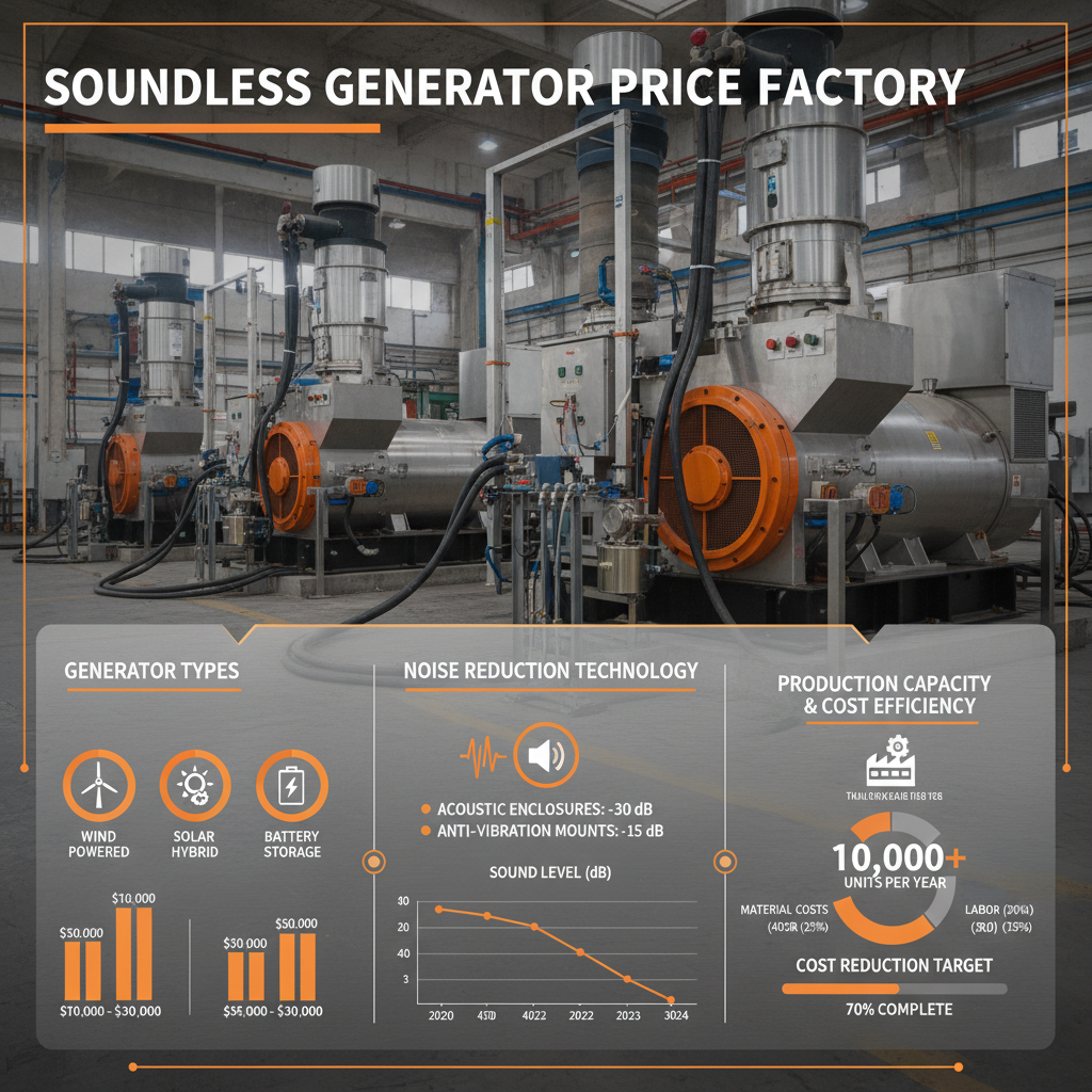 soundless generator price Factory
