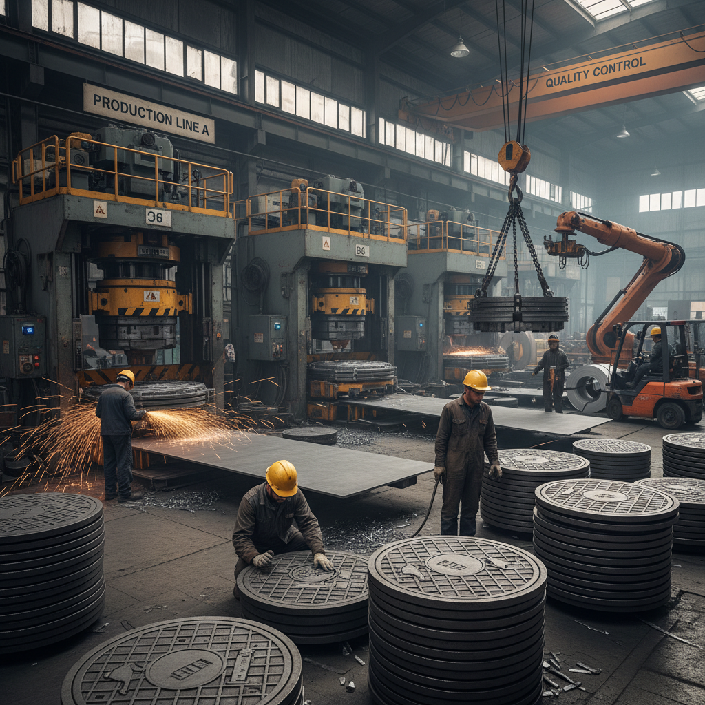 sewer lid cover factory