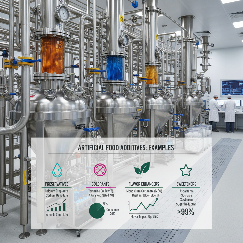 Modern Industry Guide and Artificial Food Additives Examples