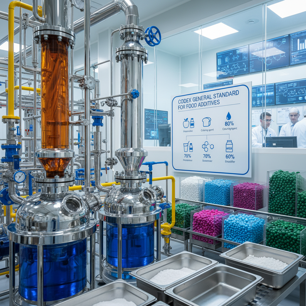 Importance of the codex general standard for food additives