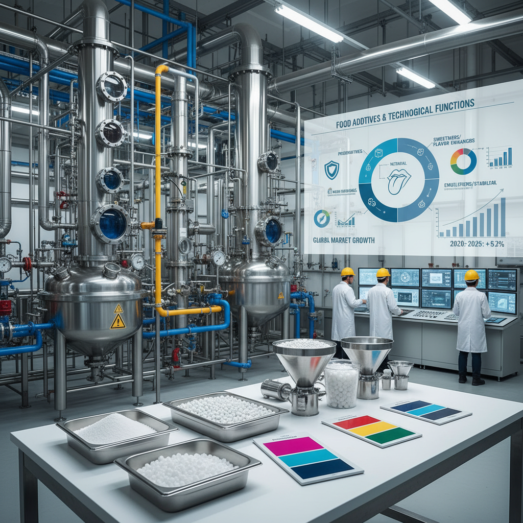 Exploring Food Additives and Their Technological Function in Industry