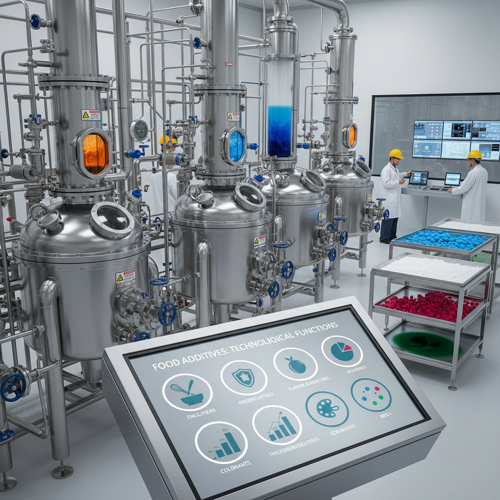 Understanding the Food Additives Technological Function for Quality