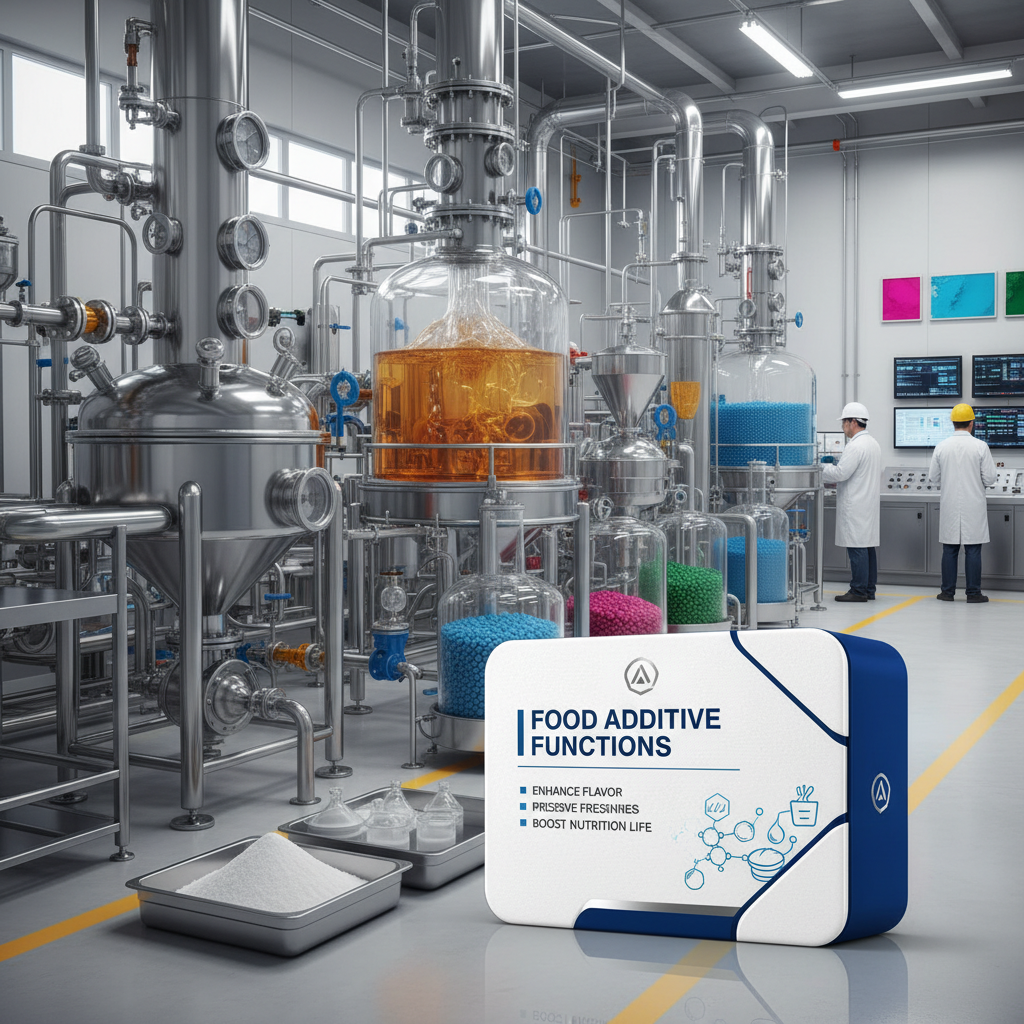 Understanding the Critical Functions of Additives in Food