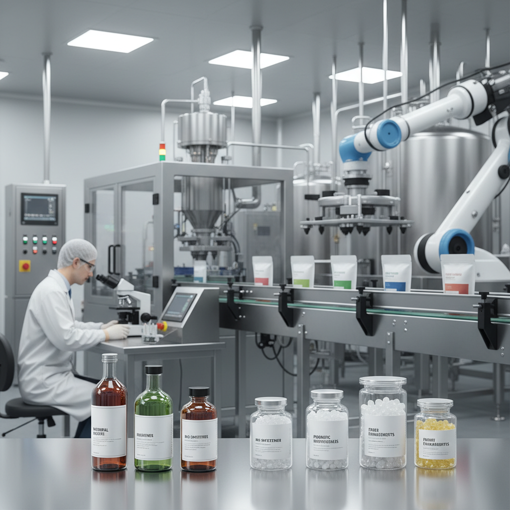 Industrial Guide and Example of Natural Food Additives