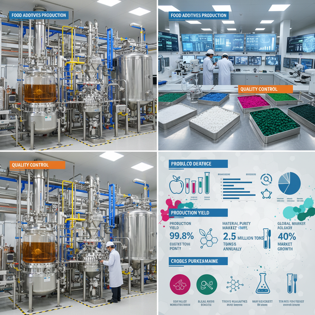 Essential food additives used in food industry for Global Safety