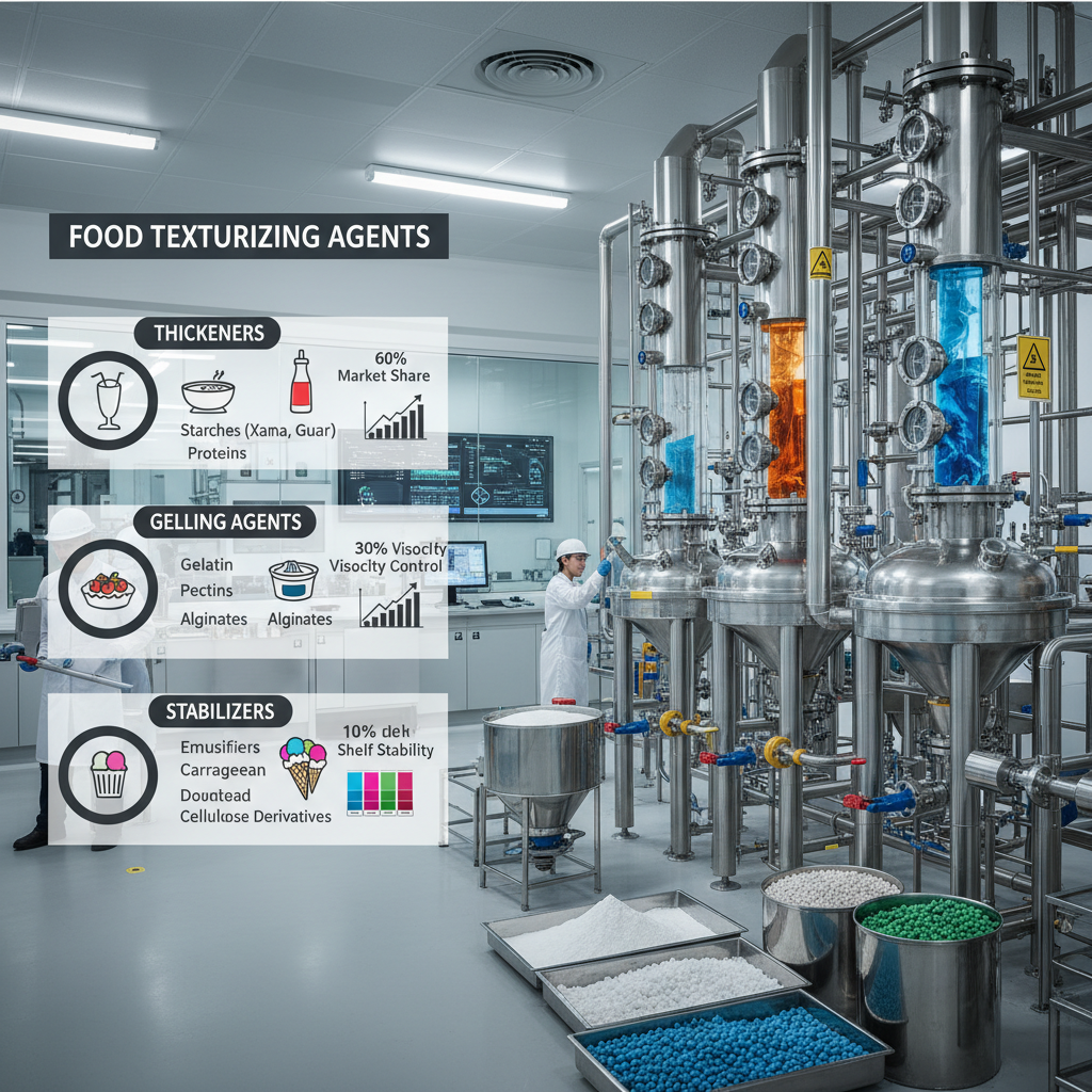 Industrial Guide to Texturizing Agents in Food Examples