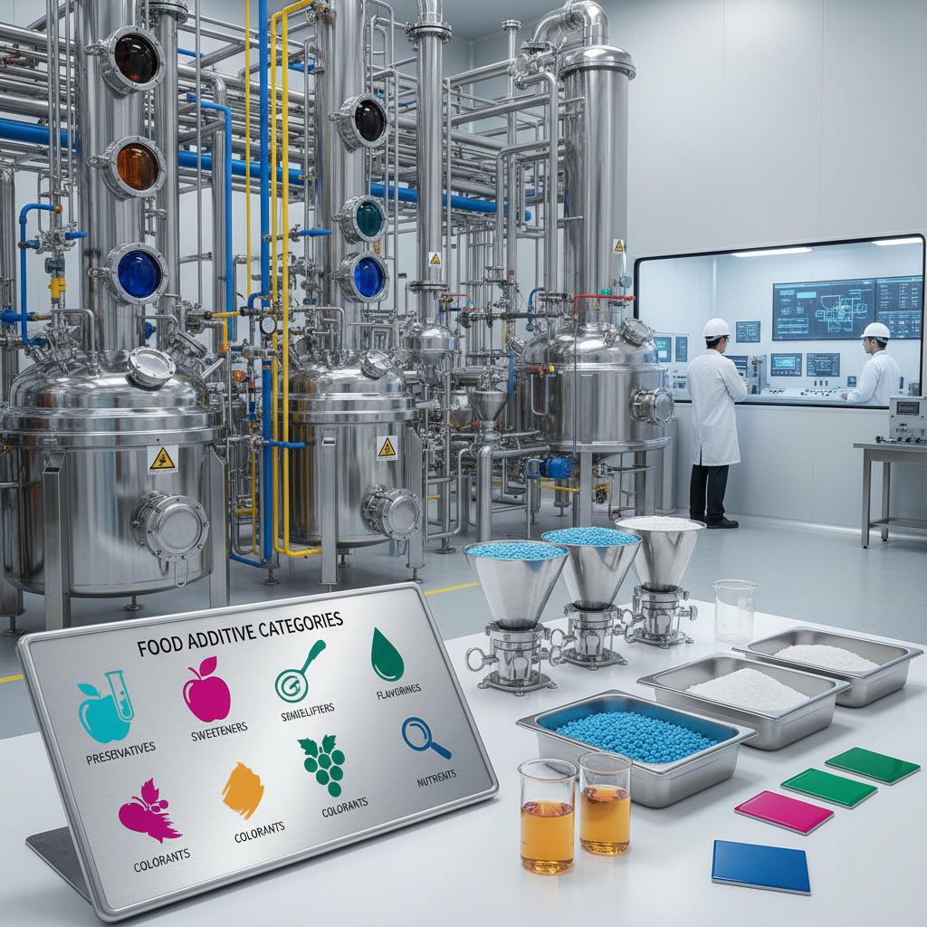 Understanding the Main Categories of Food Additives for Industry