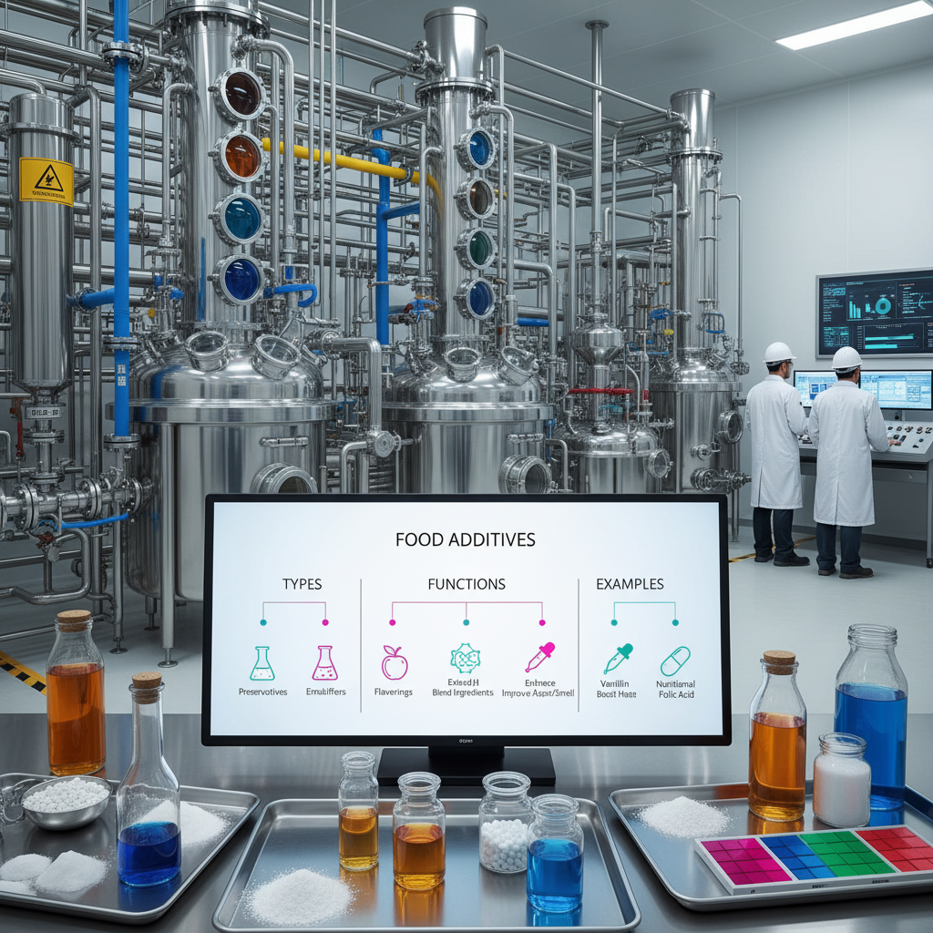 Guide to Various Types of Food Additives and Their Functions