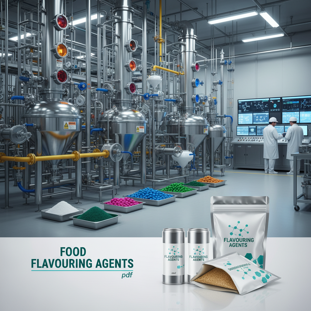 Technical Guide to Flavouring Agents in Food PDF for Industry