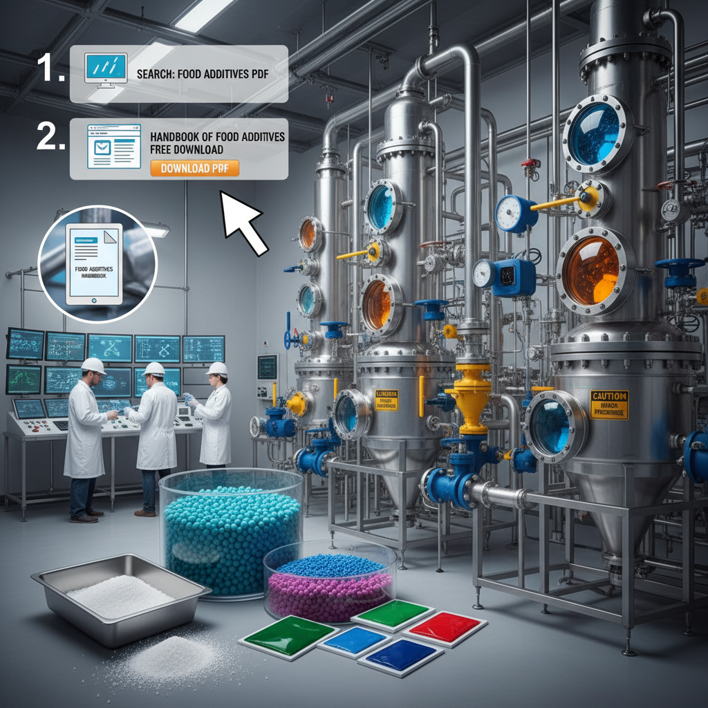 Professional Handbook of Food Additives PDF Free Download Guide