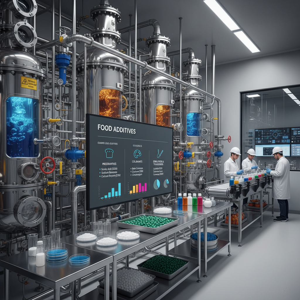 The Role and Impact of e food additives in Global Food Supply