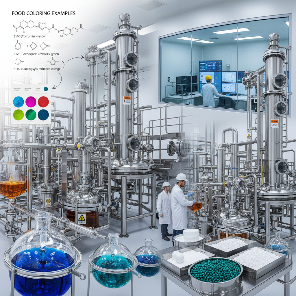 Industrial Guide and Practical Examples of Food Colouring