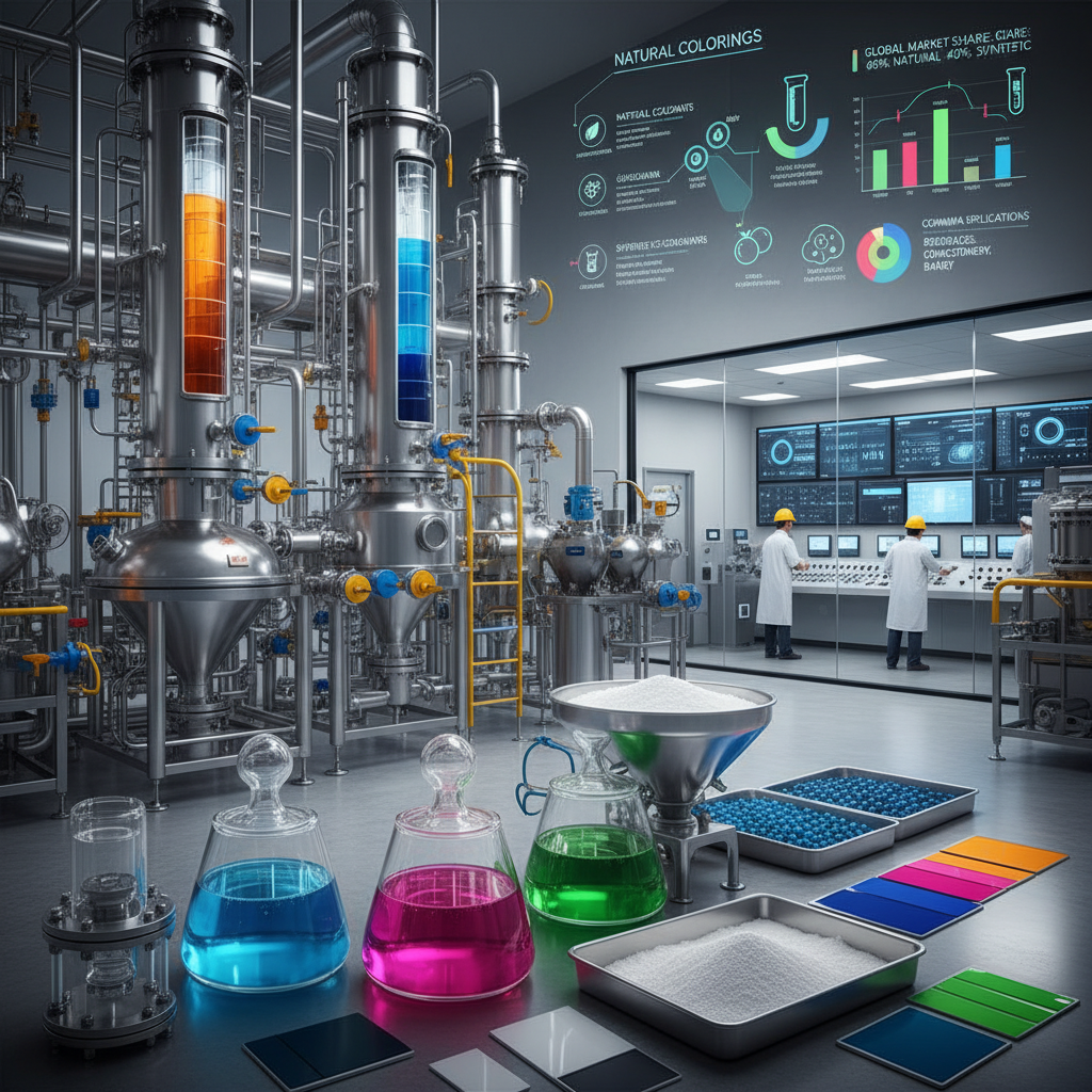 Industrial Guide and Practical Examples of Food Colouring