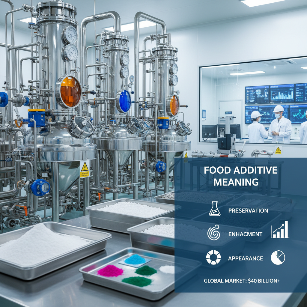 Understanding Food Additive Meaning and Global Industrial Standards