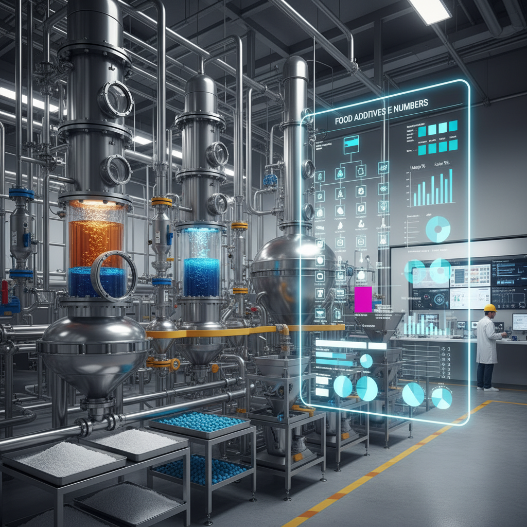 Global Guide to the Food Additives E Numbers List and Safety