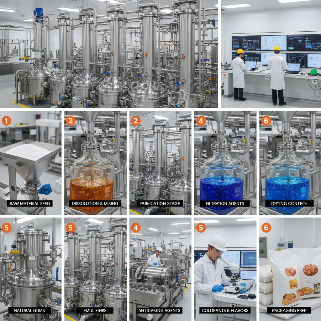 Comprehensive Food Additives List and Effects for Manufacturers