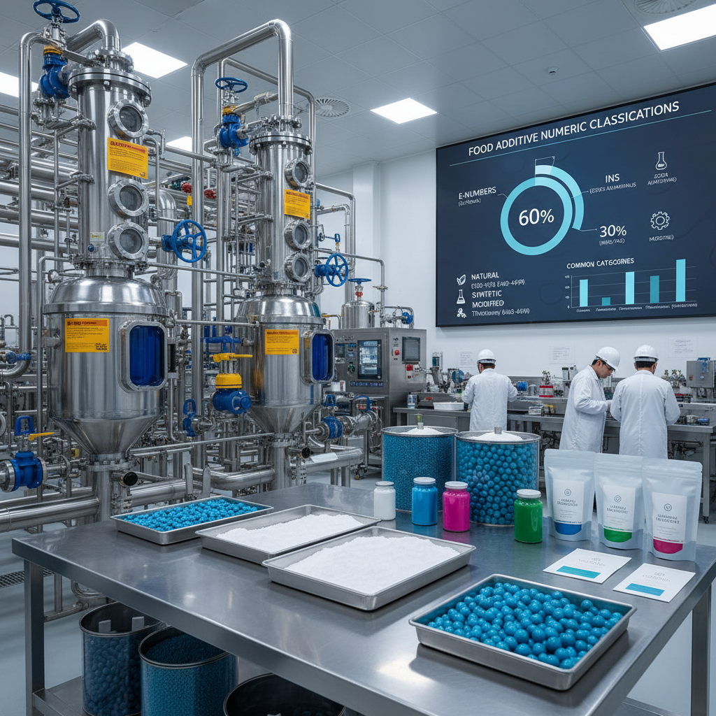 Understanding Global Standards for Food Additives List Numbers
