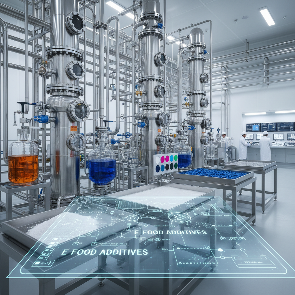 The Role and Impact of e food additives in Global Food Supply