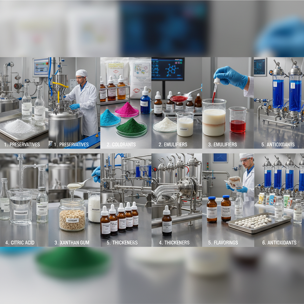 Premium Food Additives   Manufacturing Excellence