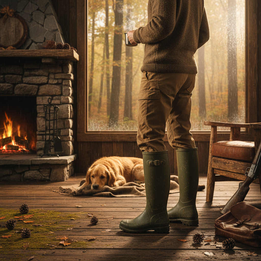 High Performance Long Hunting Boots for Wilderness Safety