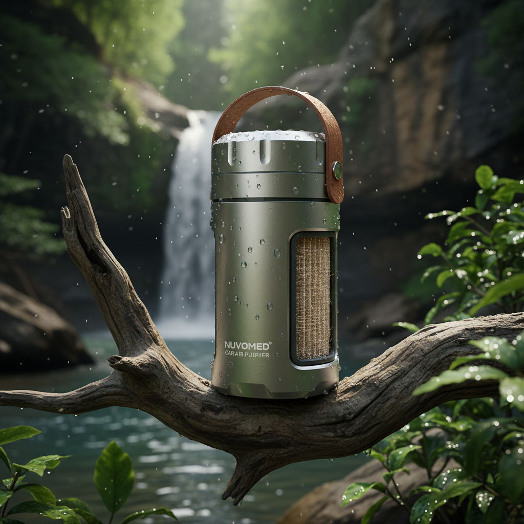 Nuvomed Car Air Purifier for Professional Cabin Air Filtration
