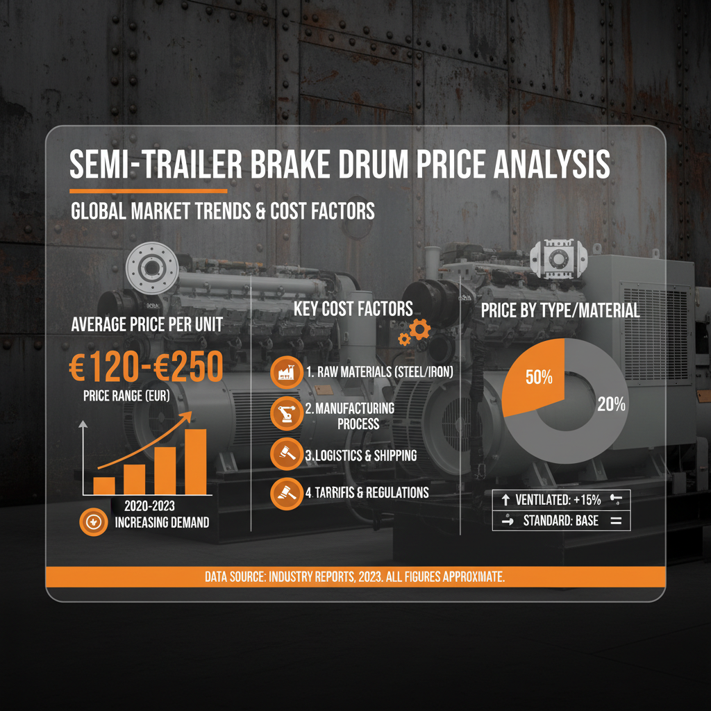 Guide to Semi Trailer Brake Drums Prices and Market Trends
