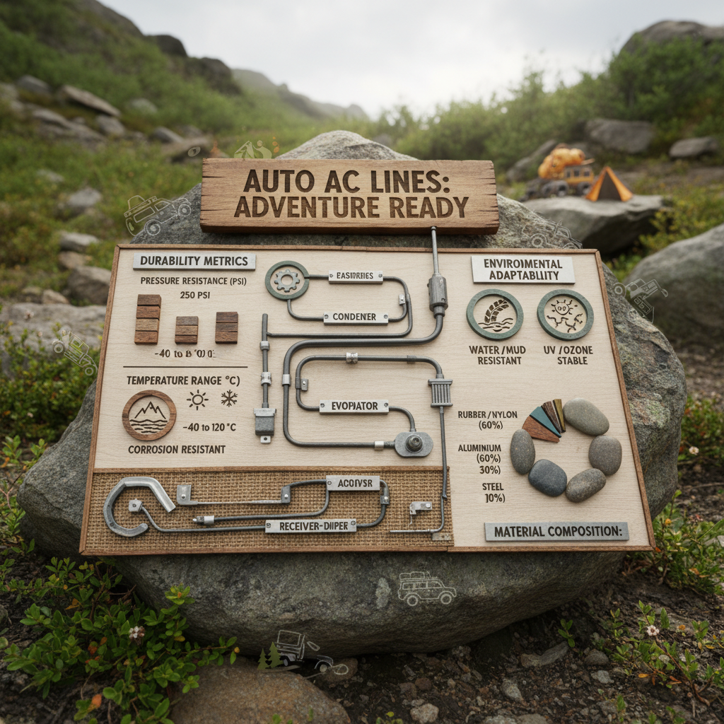 High Performance Auto Air Conditioning Lines for Vehicle Cooling