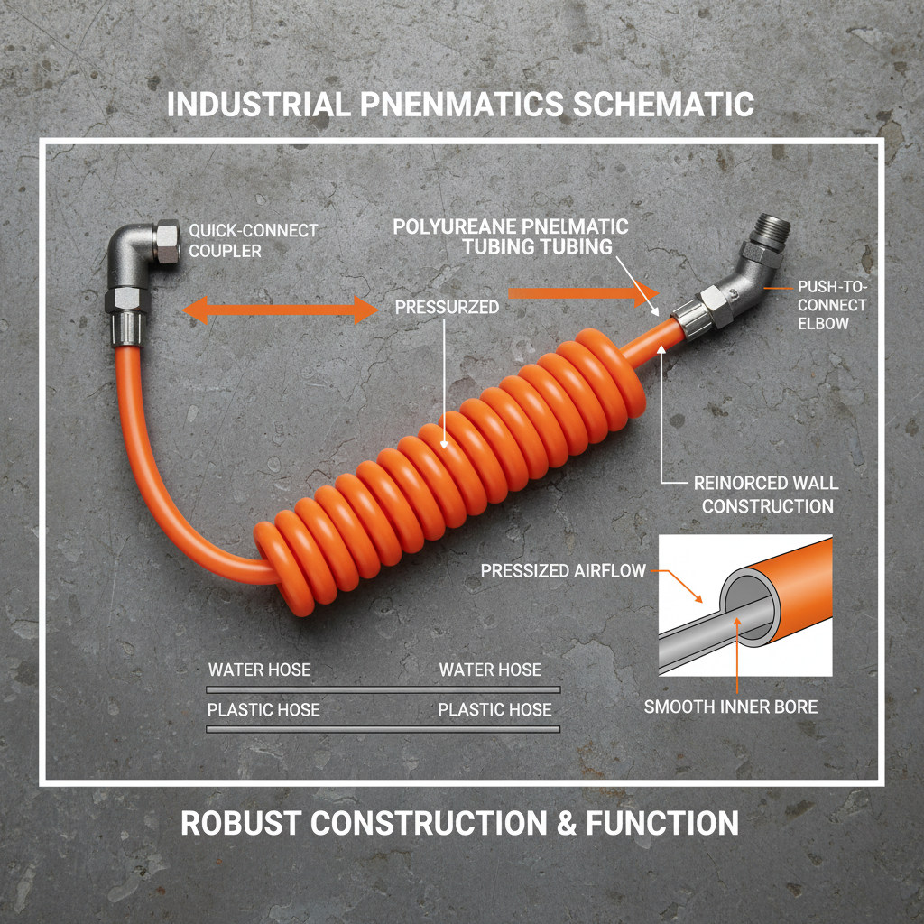 High Performance Polyurethane Pneumatic Tubing for Industrial Automation