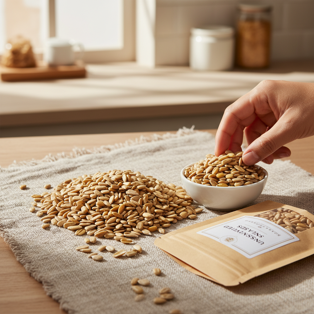 Health Benefits and Industrial Uses of Unsalted Sunflower Seeds