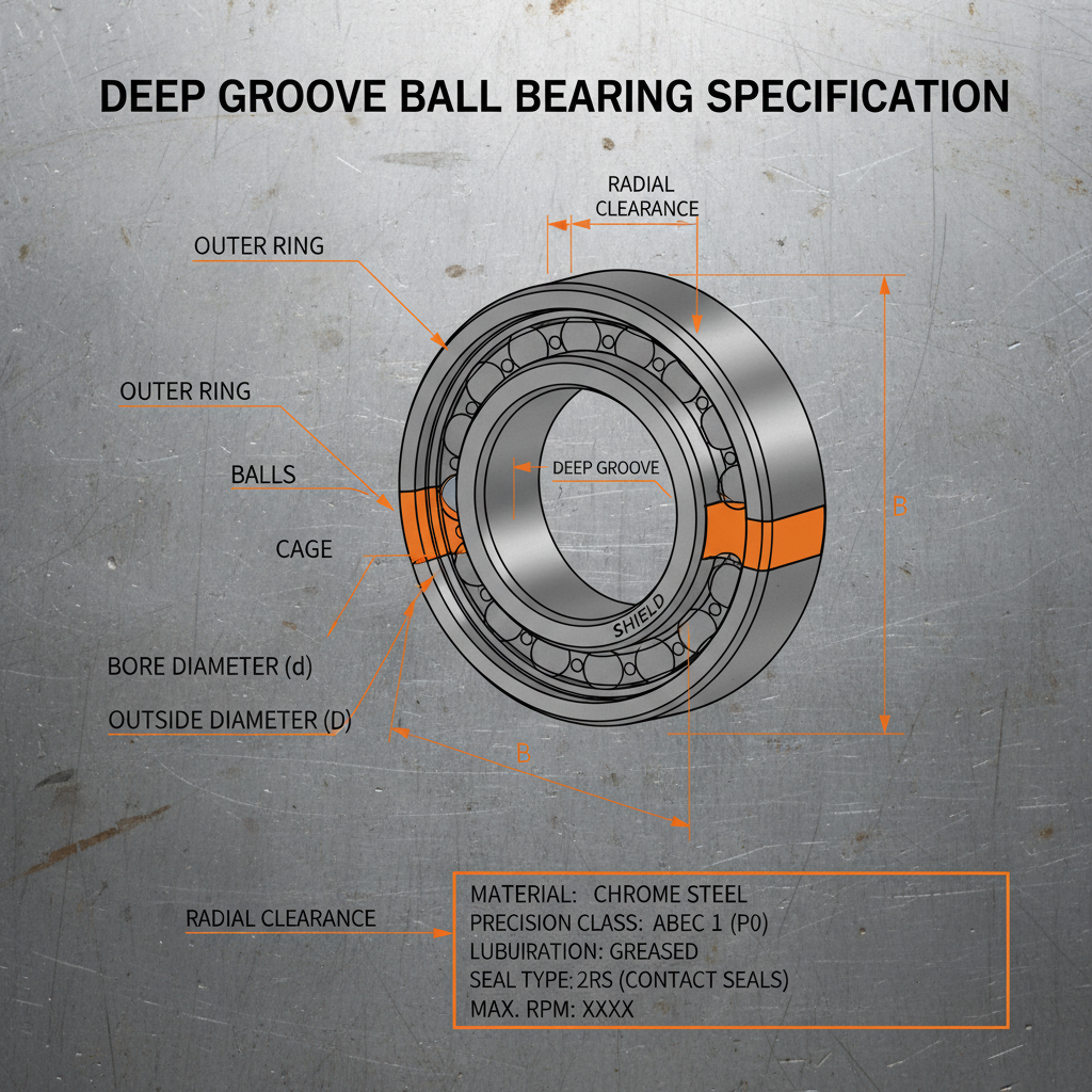 Guide to Choosing the Right deep groove ball bearing specification
