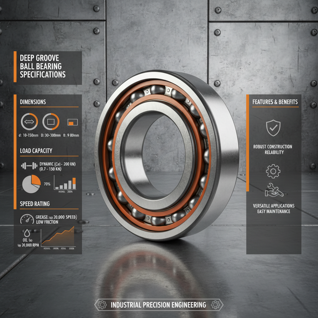 Guide to Choosing the Right deep groove ball bearing specification