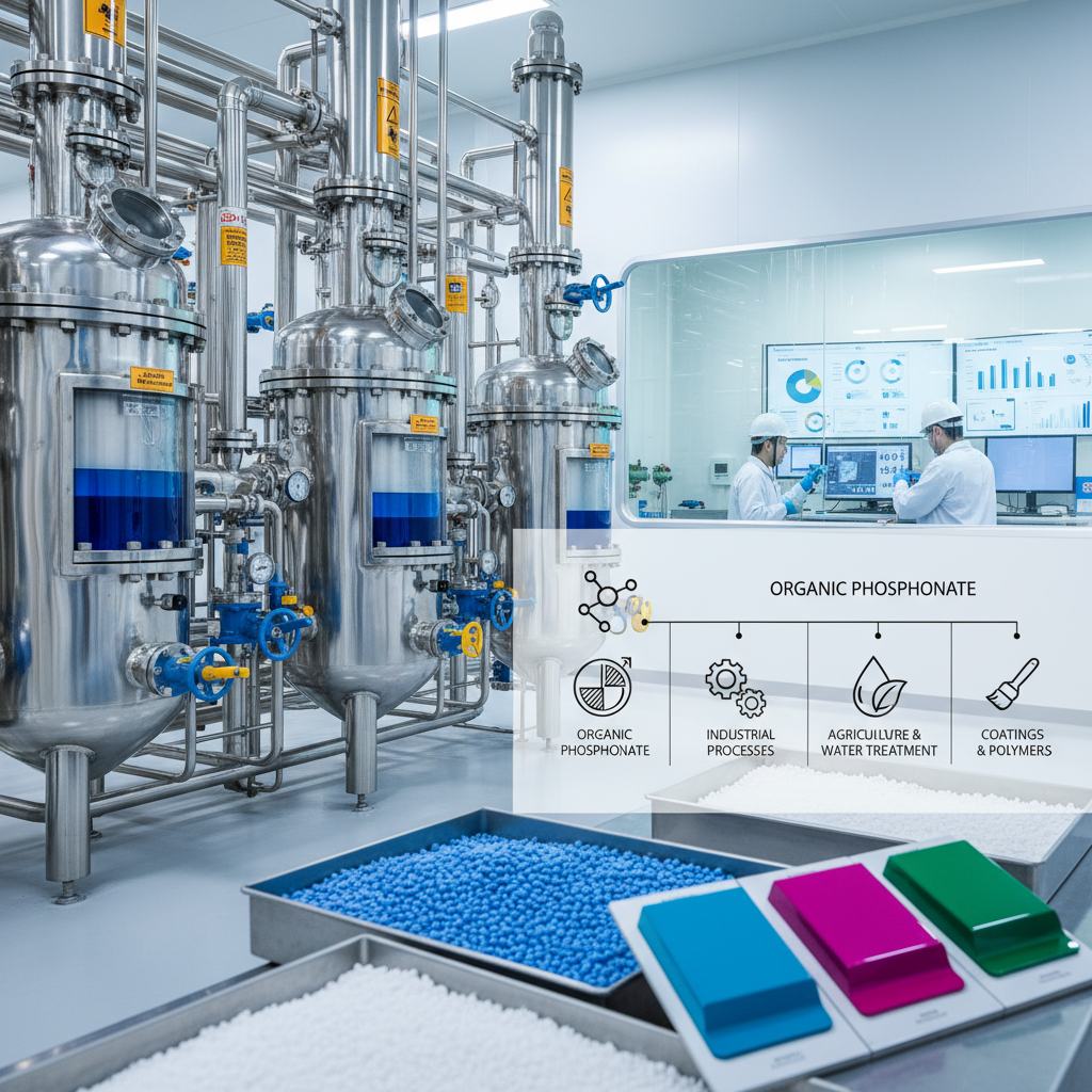 Industrial Water Treatment Efficiency with Organic Phosphonate