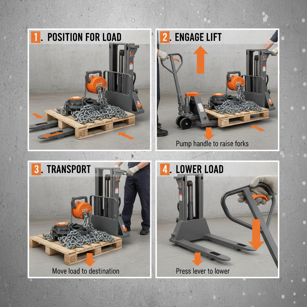 Efficient Material Handling with Low Lift Pallet Truck