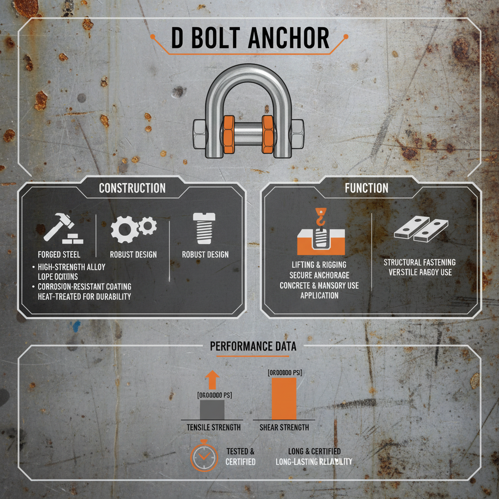 High Strength d bolt anchor for Rock Reinforcement and Mining