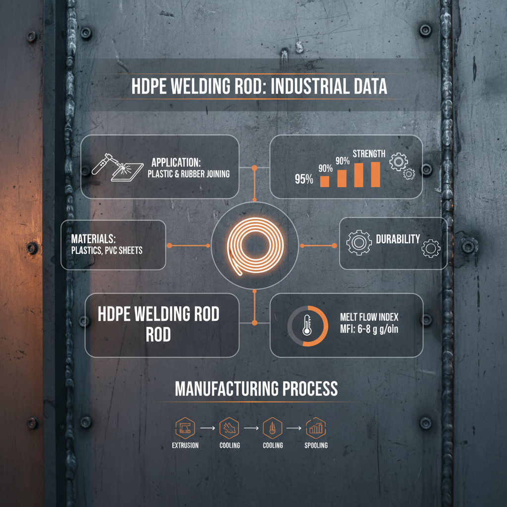 Industrial HDPE Welding Rod for High Pressure Piping Systems