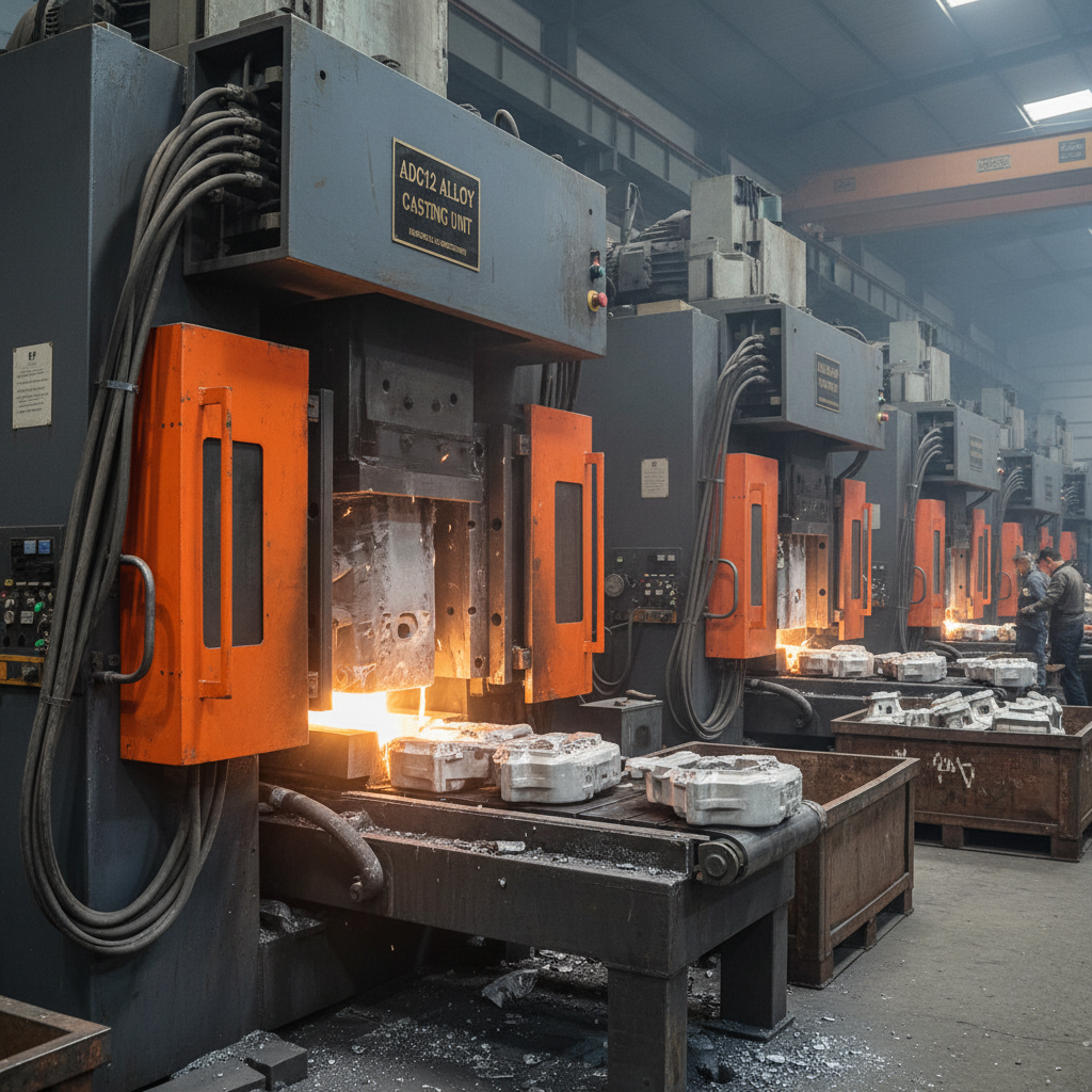 High Performance adc12 die casting alloy for Precision Parts