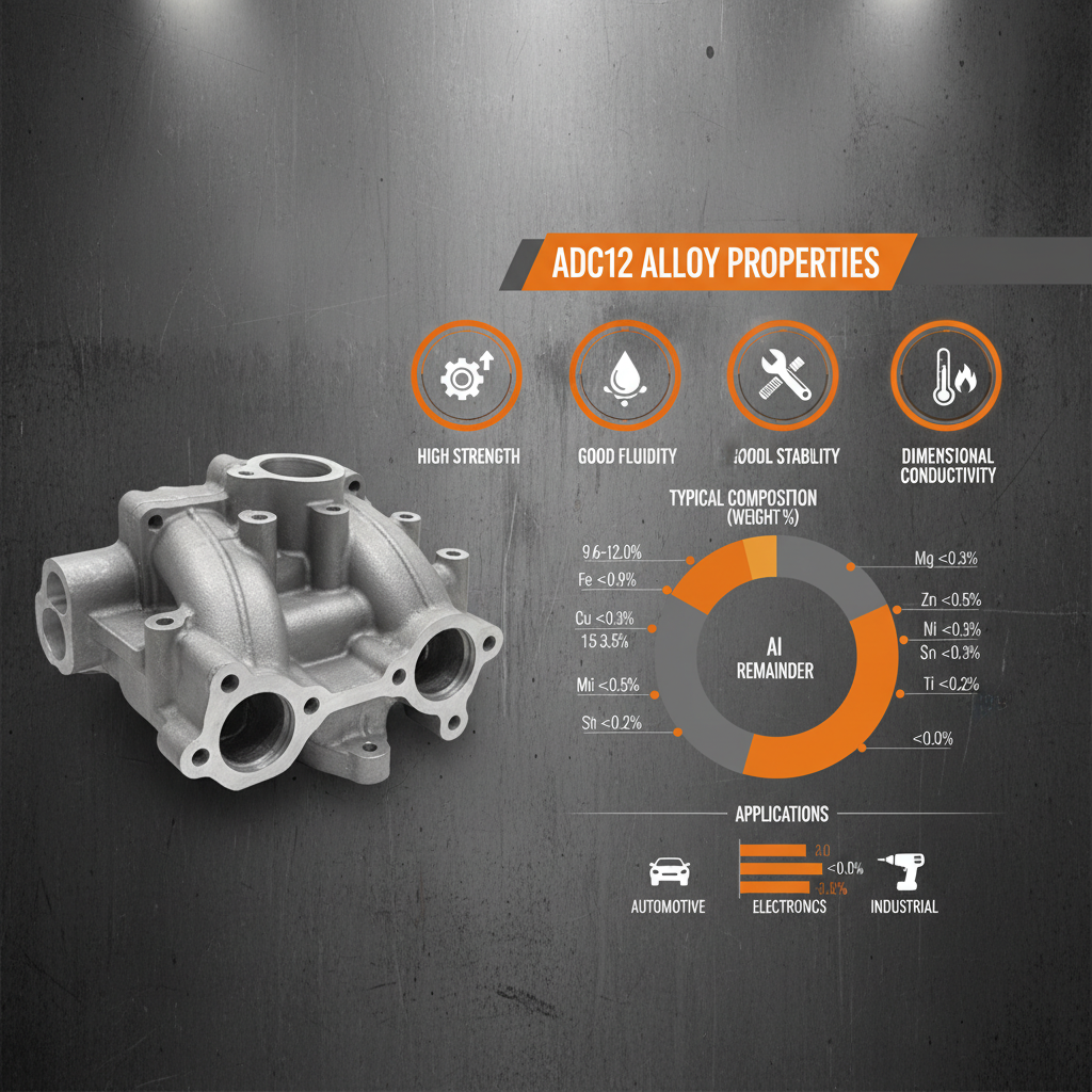 High Performance adc12 die casting alloy for Precision Parts